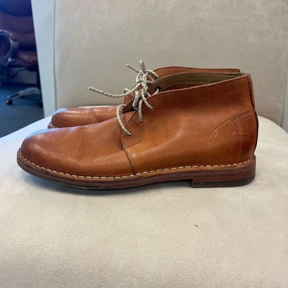 Cole Haan Honey Brown Leather Chukka Boots sz 8 EUC main image 5
